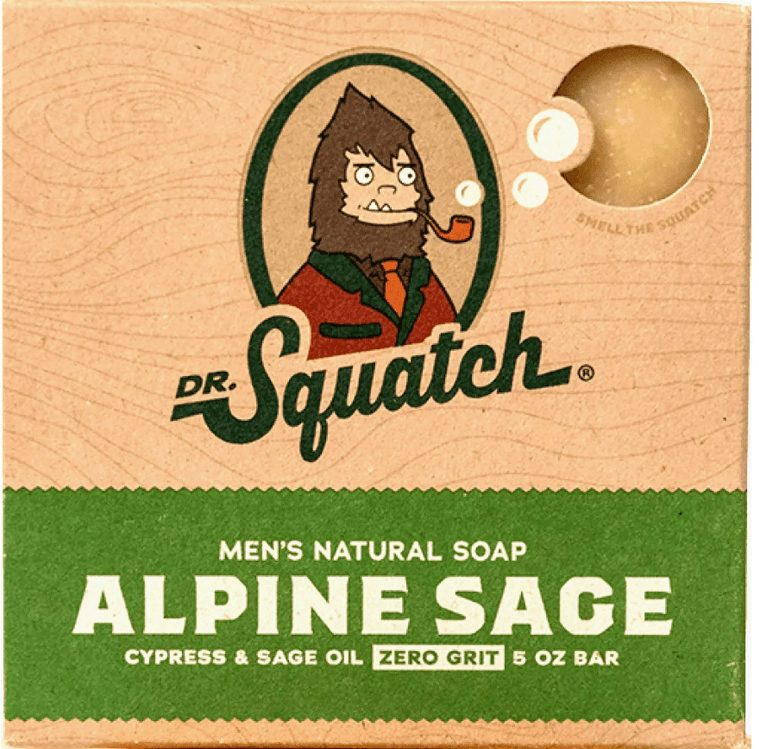 Dr. Squatch - Natural Bar Soap - Alpine Sage - 5 oz.