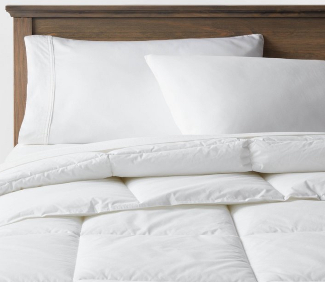 Full/ Queen All Seasons Feather & Down Comforter- Threshold