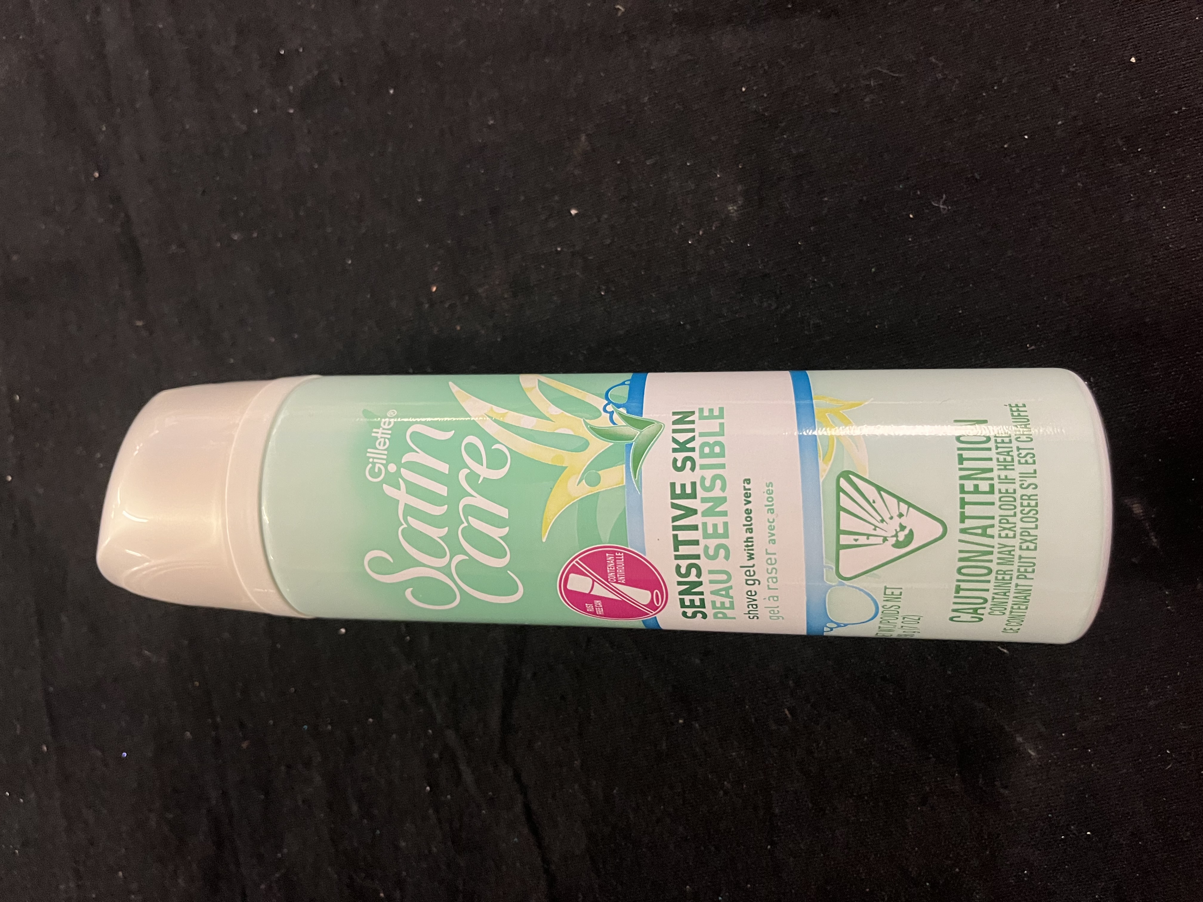 Gillette Satin Care Sensitive Skin Shave Gel for Women 7 Oz