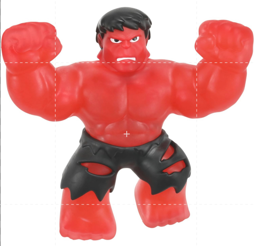 Heroes of Goo Jit Zu Goo Shifters Marvel Stretchy hero Red Smash Hulk