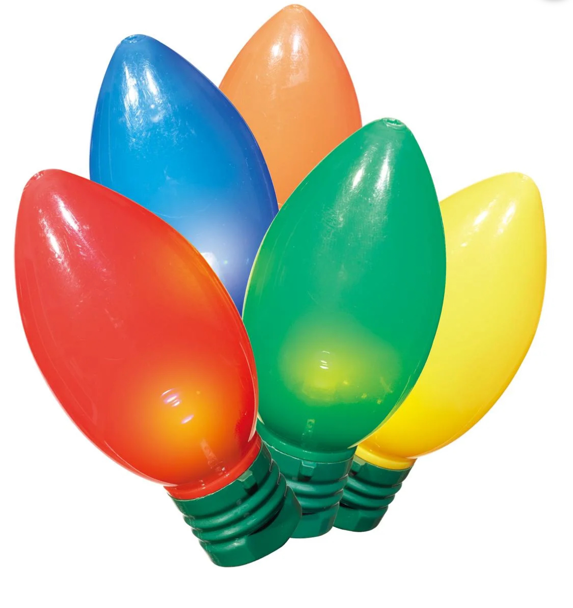 Holiday Time 15' Ultra Bright LED C9 Bulb Christmas Lights, Multicolor, 25 Count