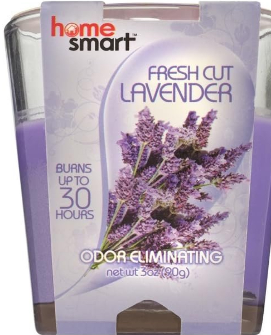 Home Smart Air Freshenr Tumbler Candel Fresh Cut Levender