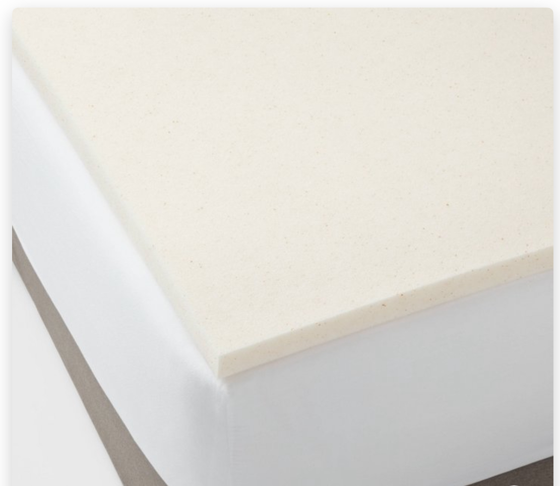 King 1.5” Performance Memory Foam Mattress Topper - Threshold