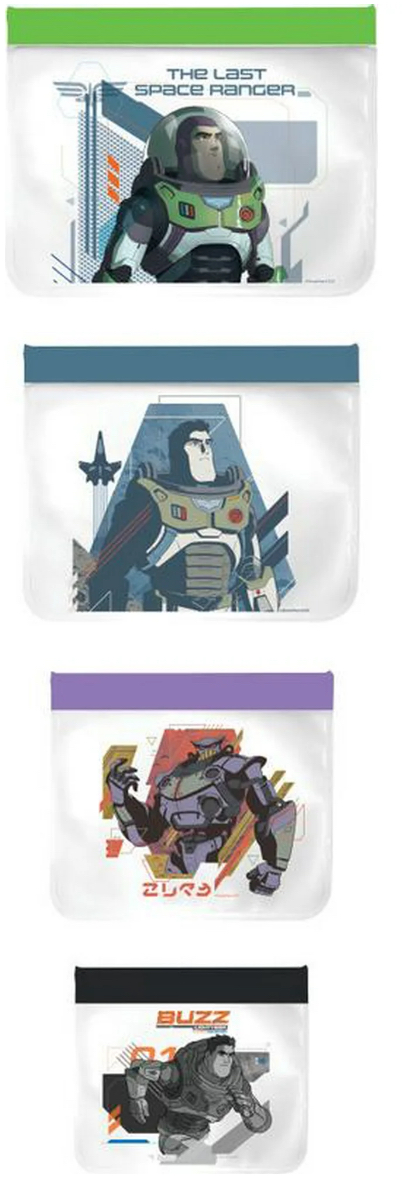 LIGHTYEAR REUSABLE SNACK BAGS
