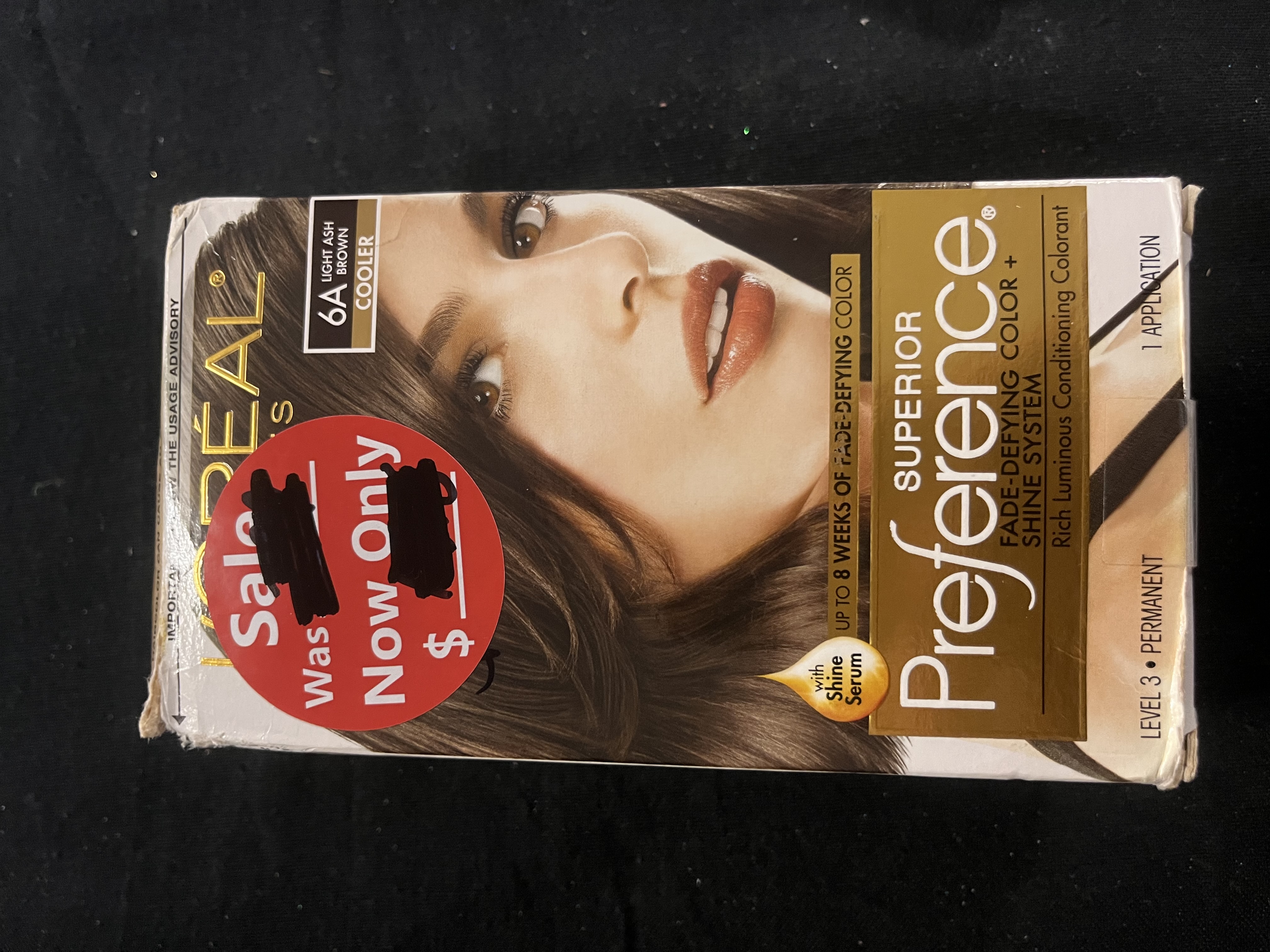 L'Oreal Paris Superior Preference Permanent Hair Color 6A Light Ash Brown 1.0 ct