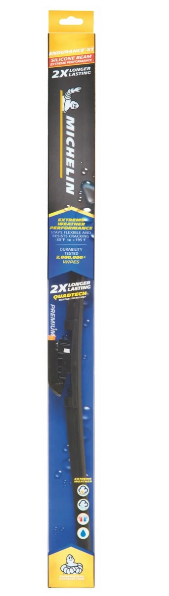 Michelin Endurance XT Advanced Silicone Wiper Blade 24",Last 2X Longer