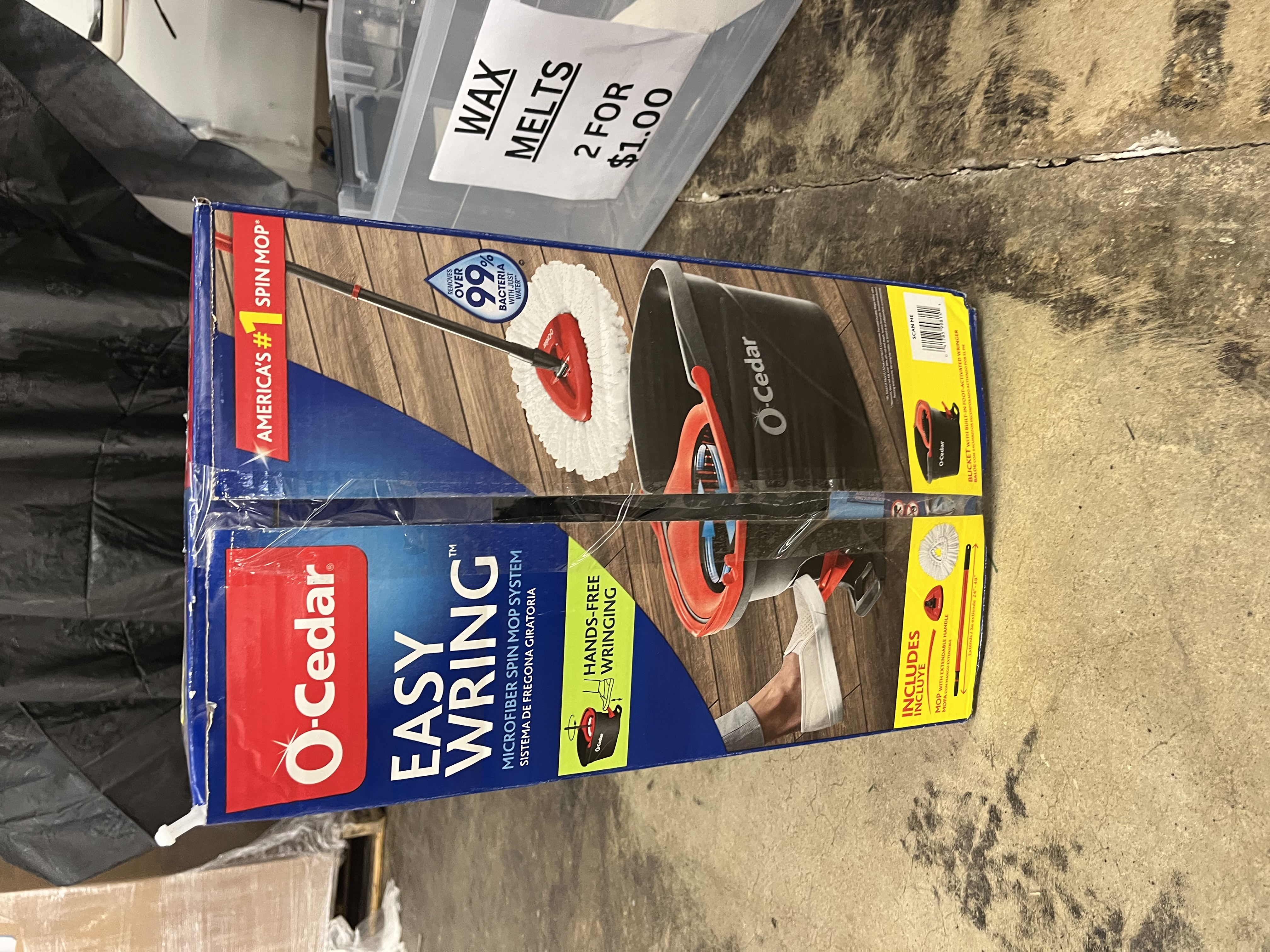 O-Cedar EasyWring Spin Mop and Bucket System
