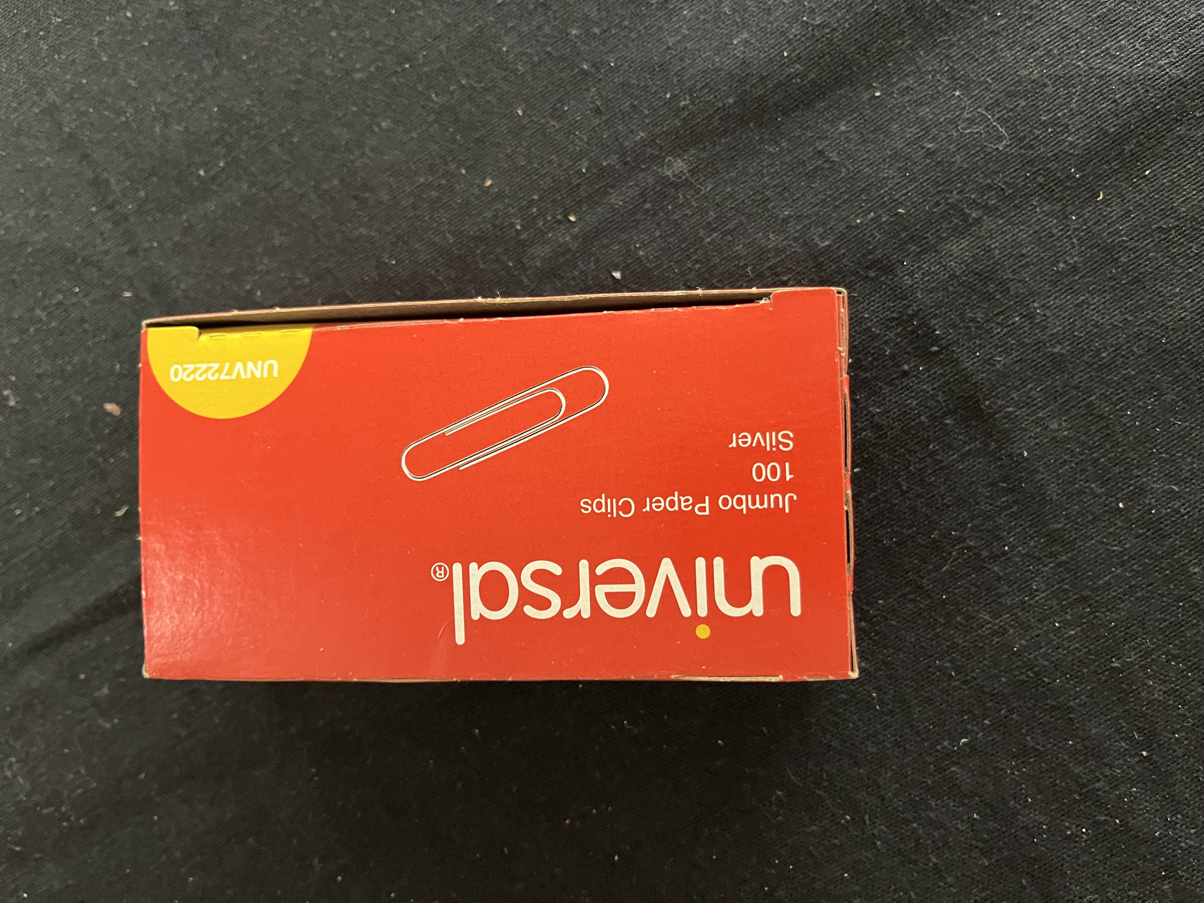Paper Clips, Jumbo, Silver, 100 Clips/Box, 10 Boxes/Pack