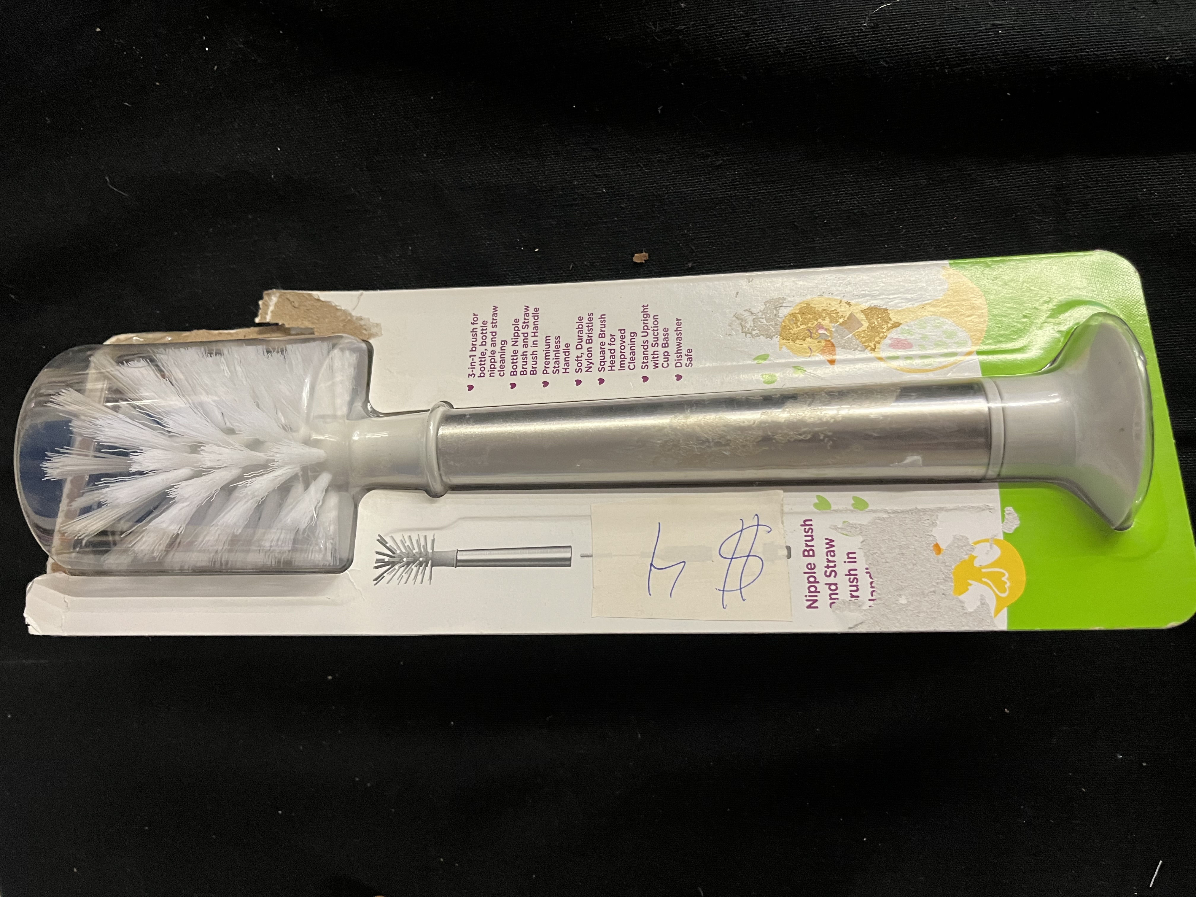 Parent's Choice 3-in-1 Stainless Bottle Brush