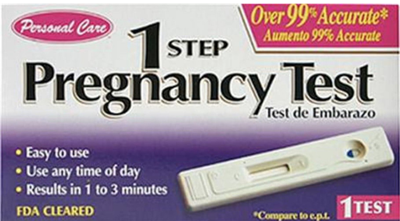 Pc Pregnancy Test 1Ct, PartNo 92020, by Personal Care Produc, Dollar Program Ite