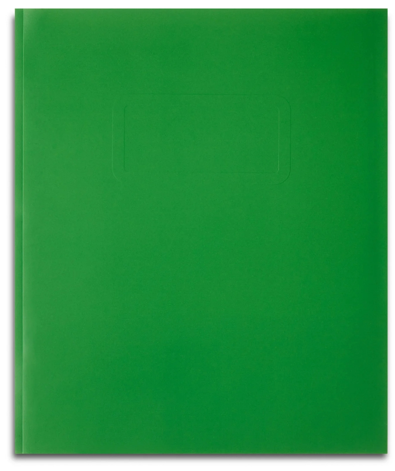 Pen+Gear Letter Size 3-Prong Paper Folder, Green