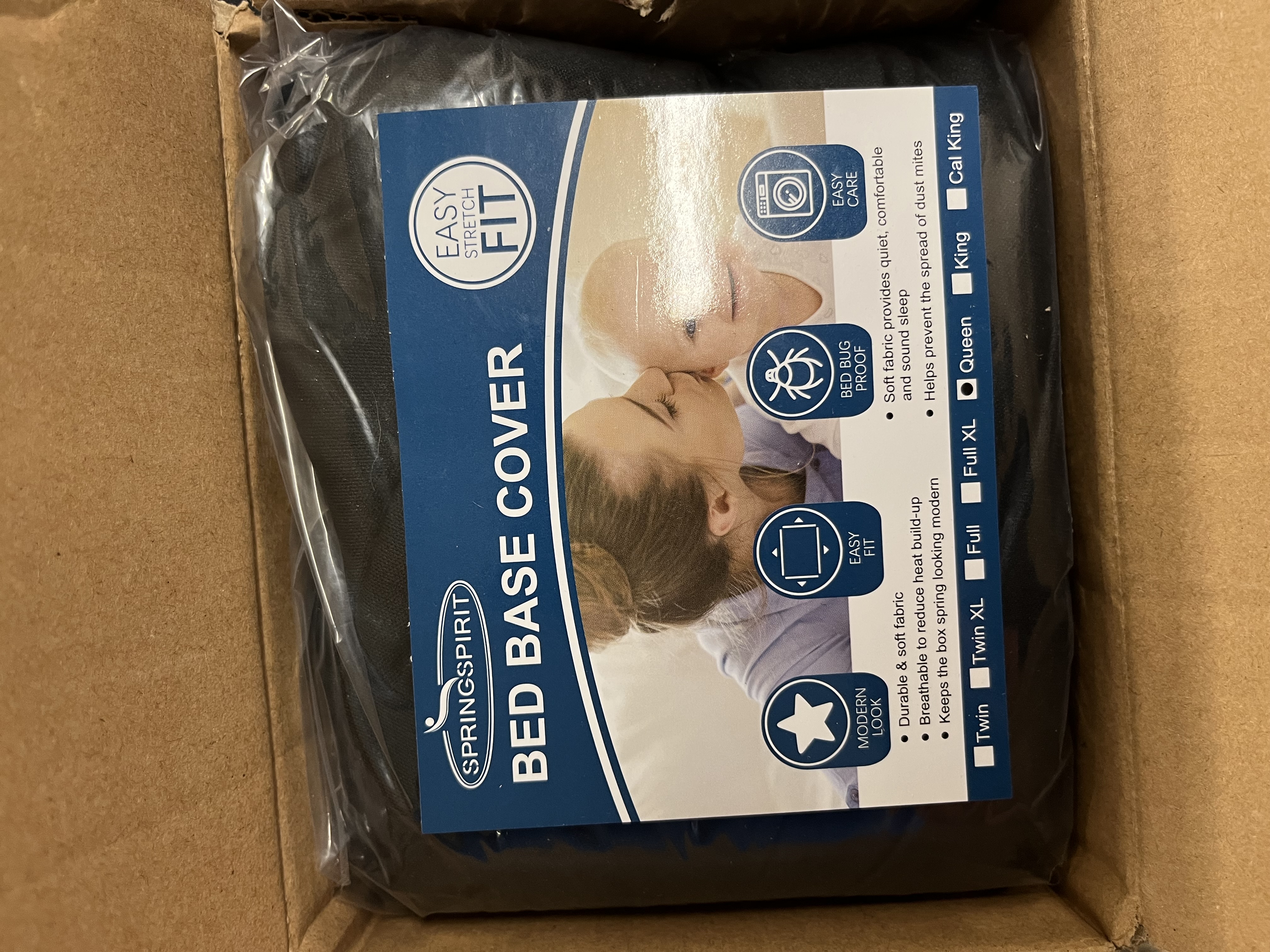 Polyester Bed Sheets Fitted Full Size, Mattress Protector Deep Up to 12 inch Dark Grey Solid Color Bottom Fitted Sheet 60"x75"