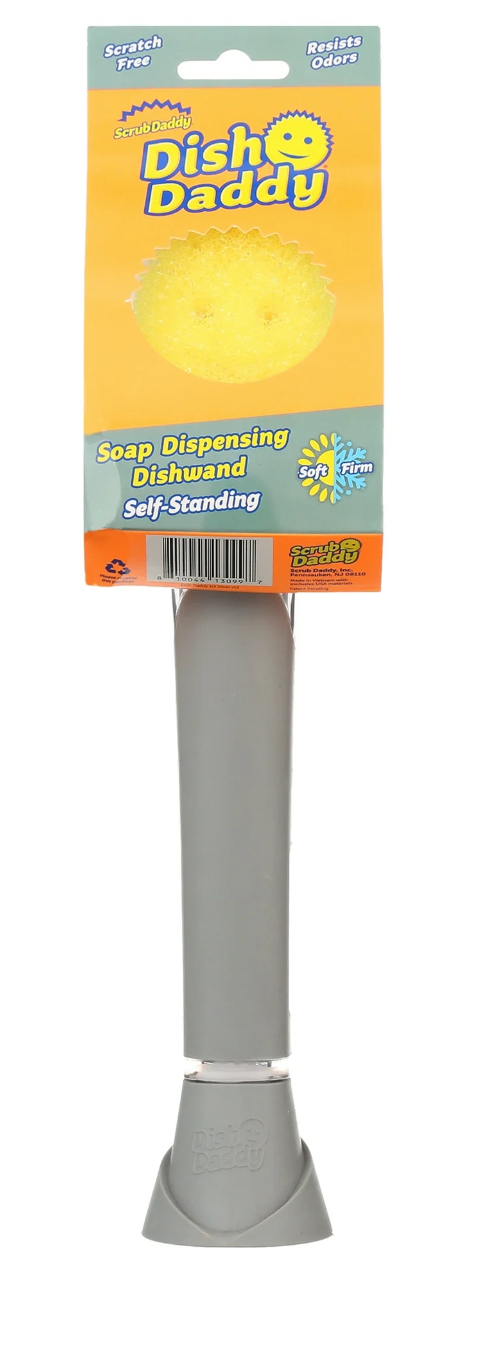 Scrub Daddy Dish Daddy Dishwand, Clear, 1 count