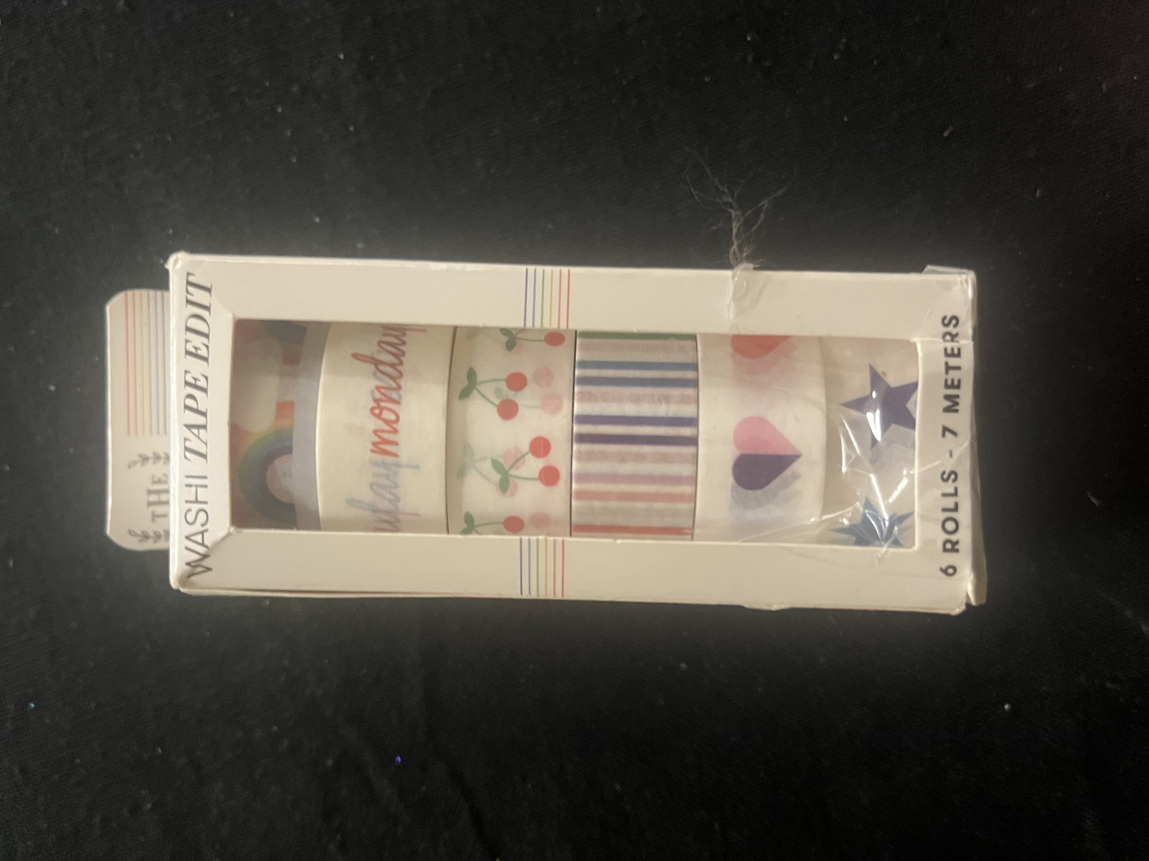 The Home Edit Washi Tape, Multi-Color, 6 Count