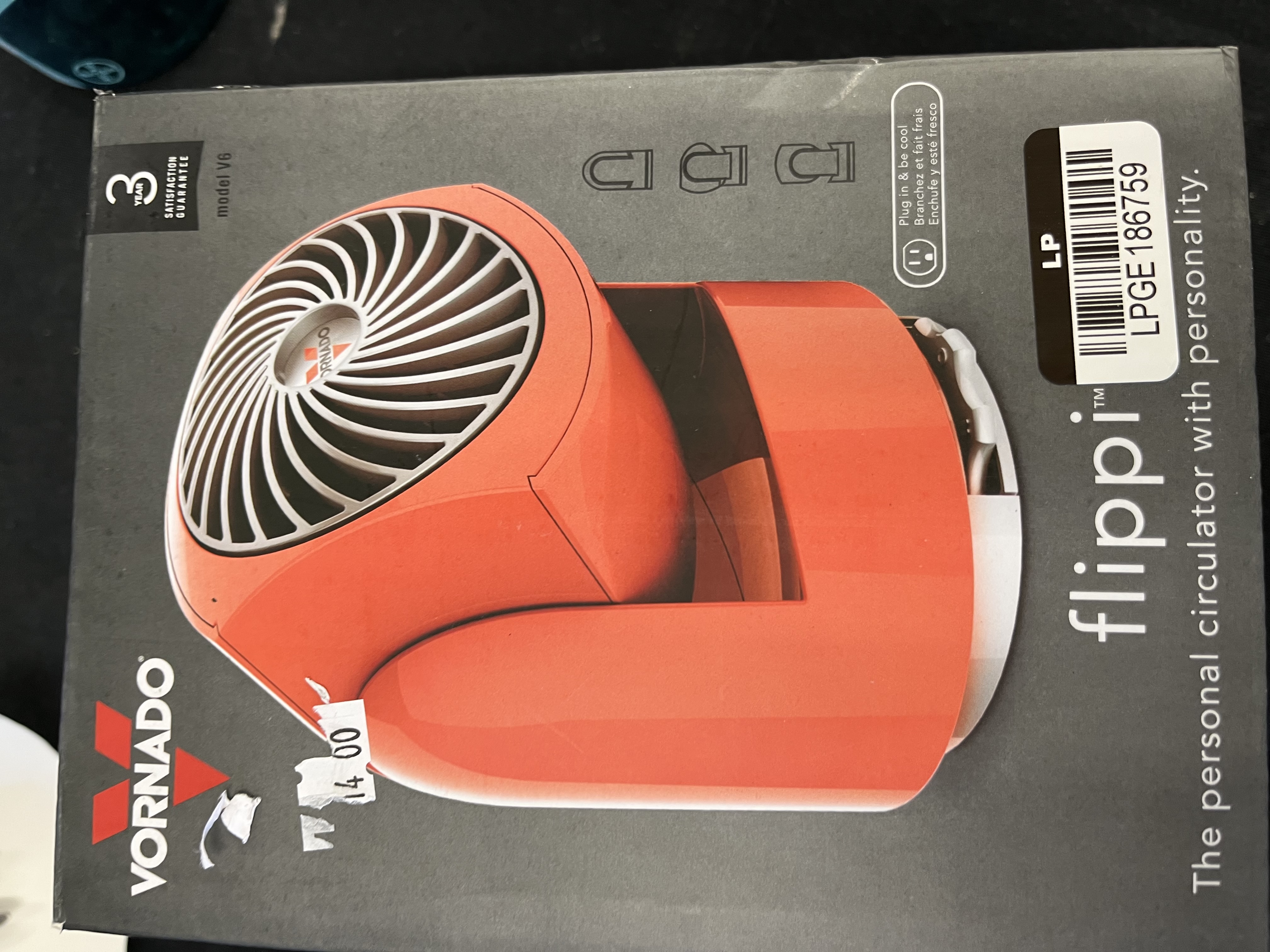 Vornado Flippi 2-Speed Personal Air Circulator Fan