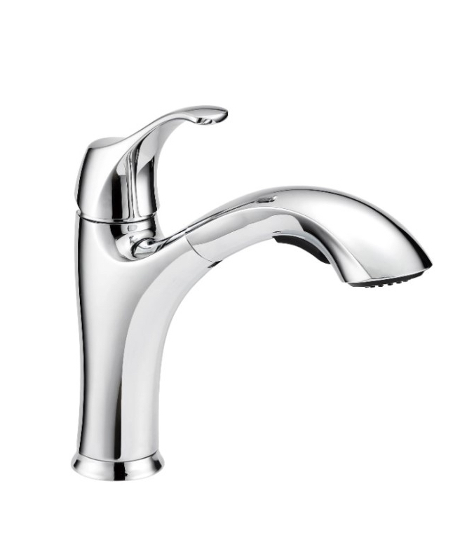 PROFLO Faucet Hallinan Pull Out Kitchen, Polished Chrome