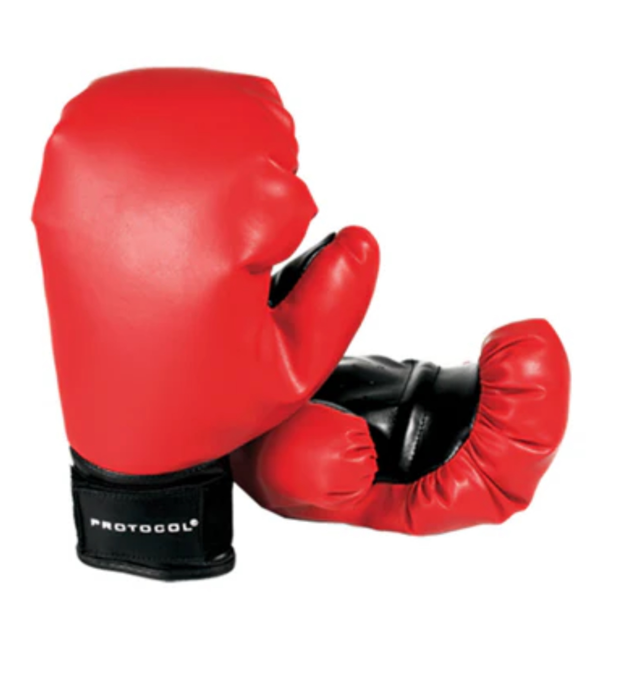 Protocol Punching Bag with Stand - for Adults & Kids - Punching Bag with Stand Plus Boxing Gloves - Adjustable Height Stand - Standard Punching Bag