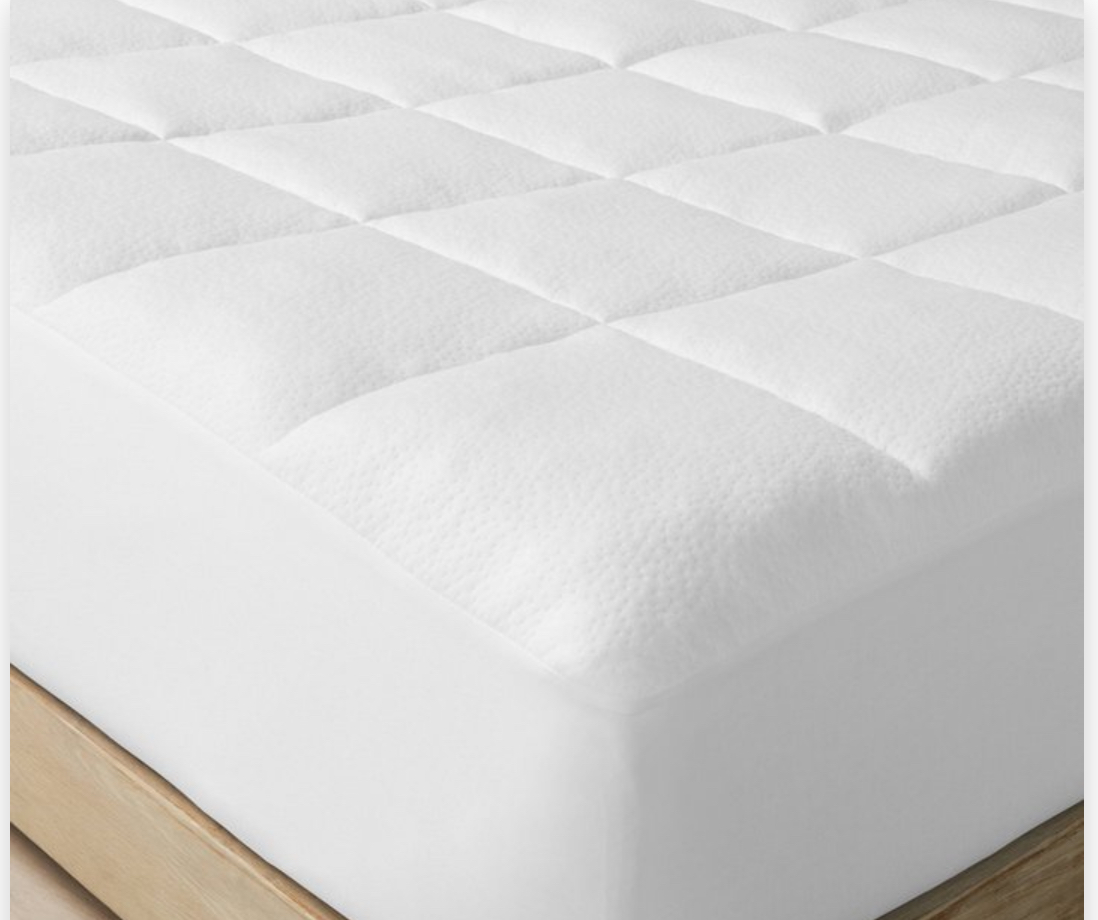 Queen Memory Foam & Down Alternative Mattress Pad - Casaluna