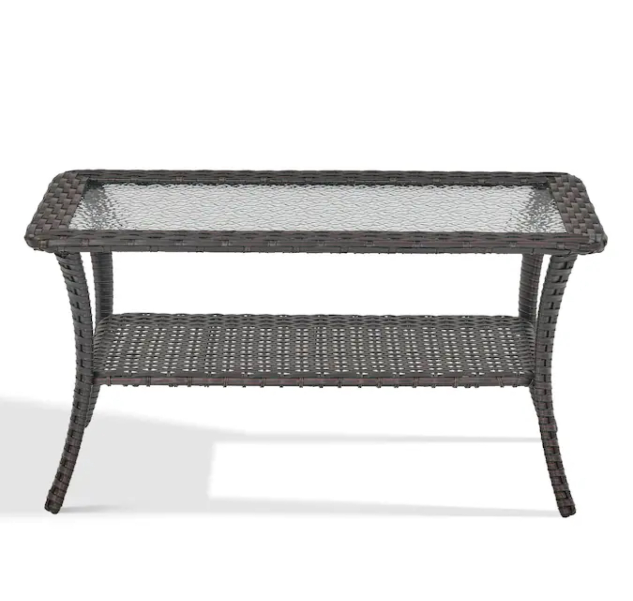 Rilyson Rectangular 40 L x 22 W (inches) Outdoor Coffee Table
