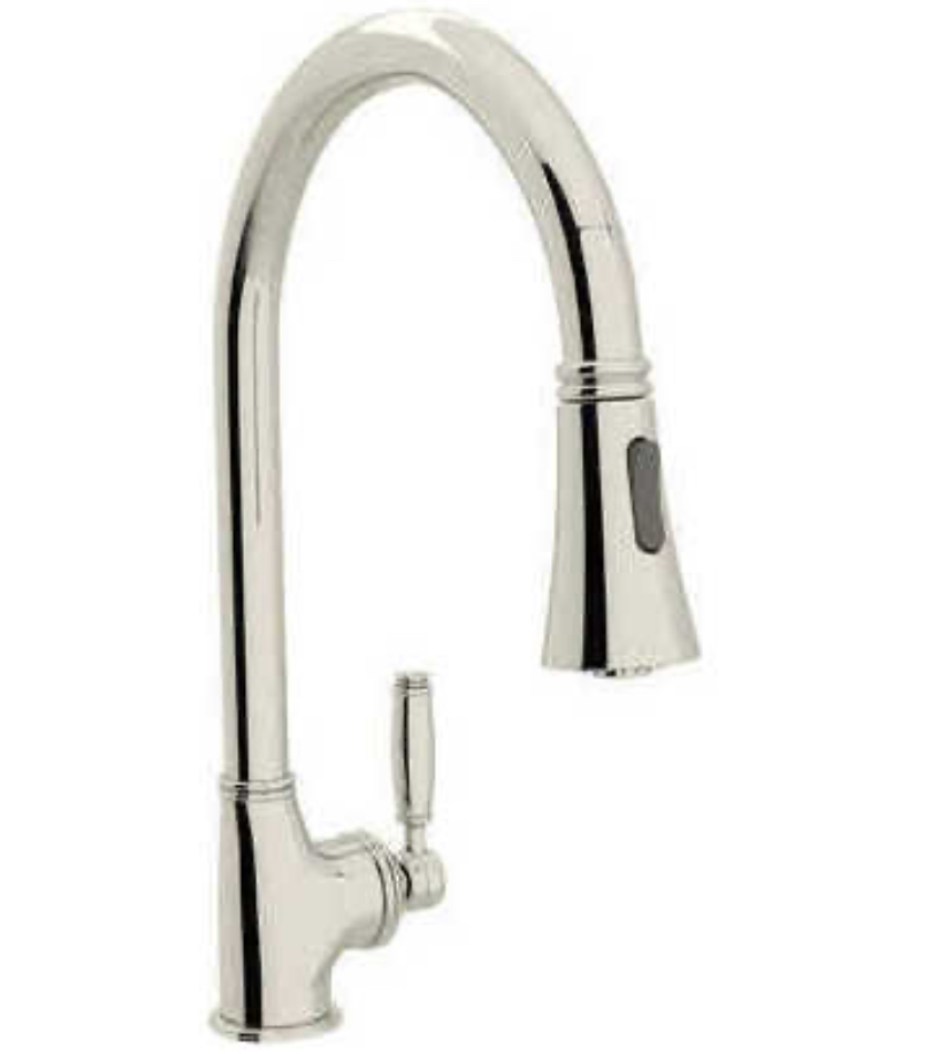 Rohl Gotham 1.8 GPM Single Hole Pull Down Kitchen Faucet