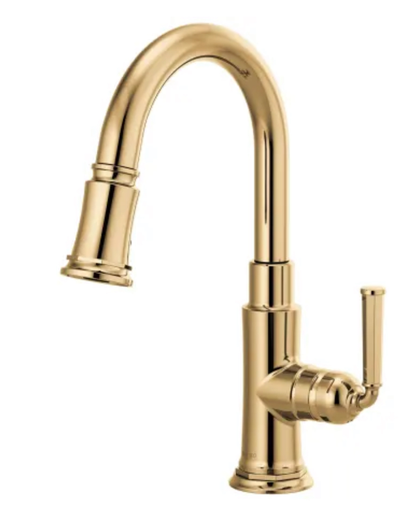 Rook 1.8 GPM Single Hole Pull Down Prep Kitchen Faucet with MagneDock