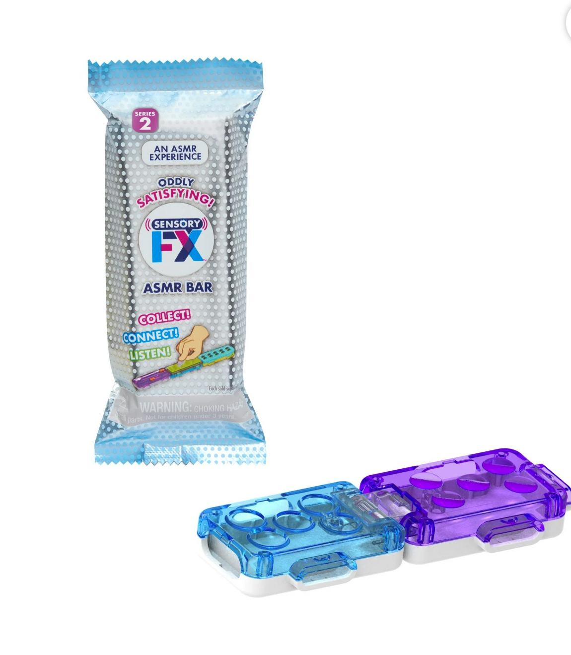 Sensory FX ASMR Single Pack Bar, Styles May Vary, Fidget Toys for Kids and Adults, Create Unique and Soothing Sound Effects, Kids Toys for Ages 4 up
