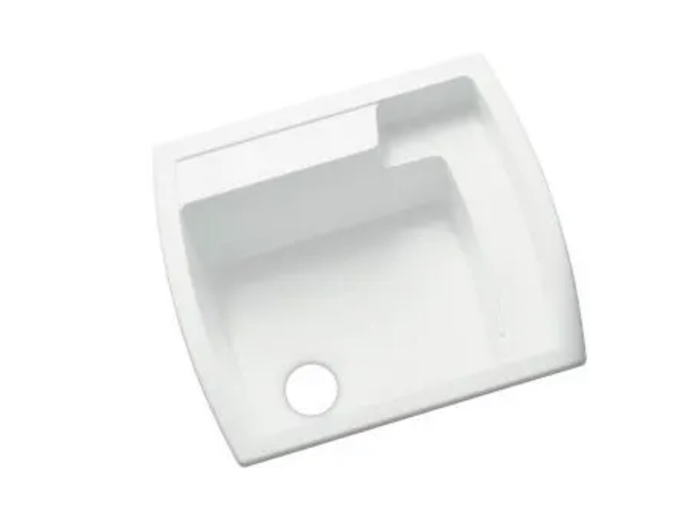 Sterling Latitude 25" Single Basin Drop In or Undermount Acrylic Laundry Sink
