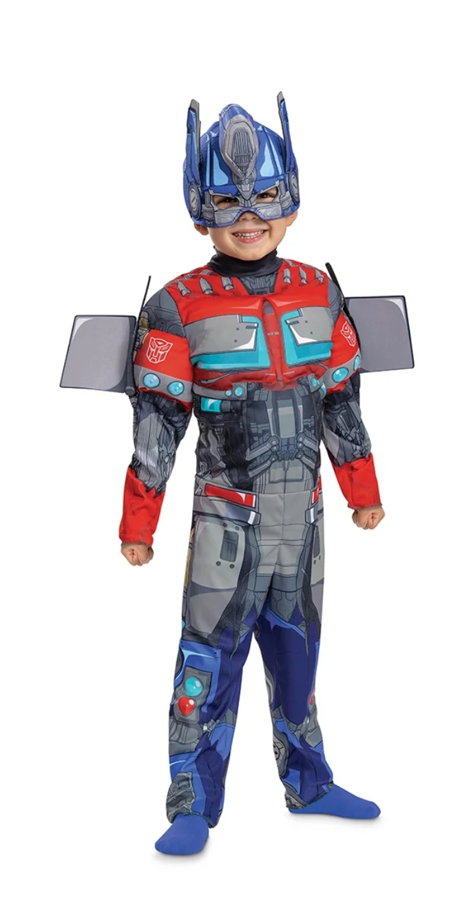 Transformers Optimus Prime Halloween Costume for Toddler, Size 3-4T, by Disguise