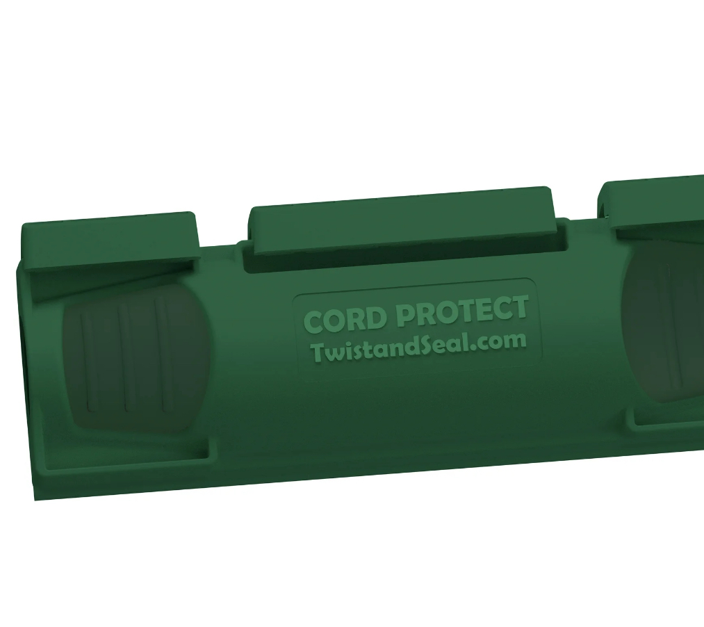 Twist and Seal Green Extension Cord Protector For All Occasions