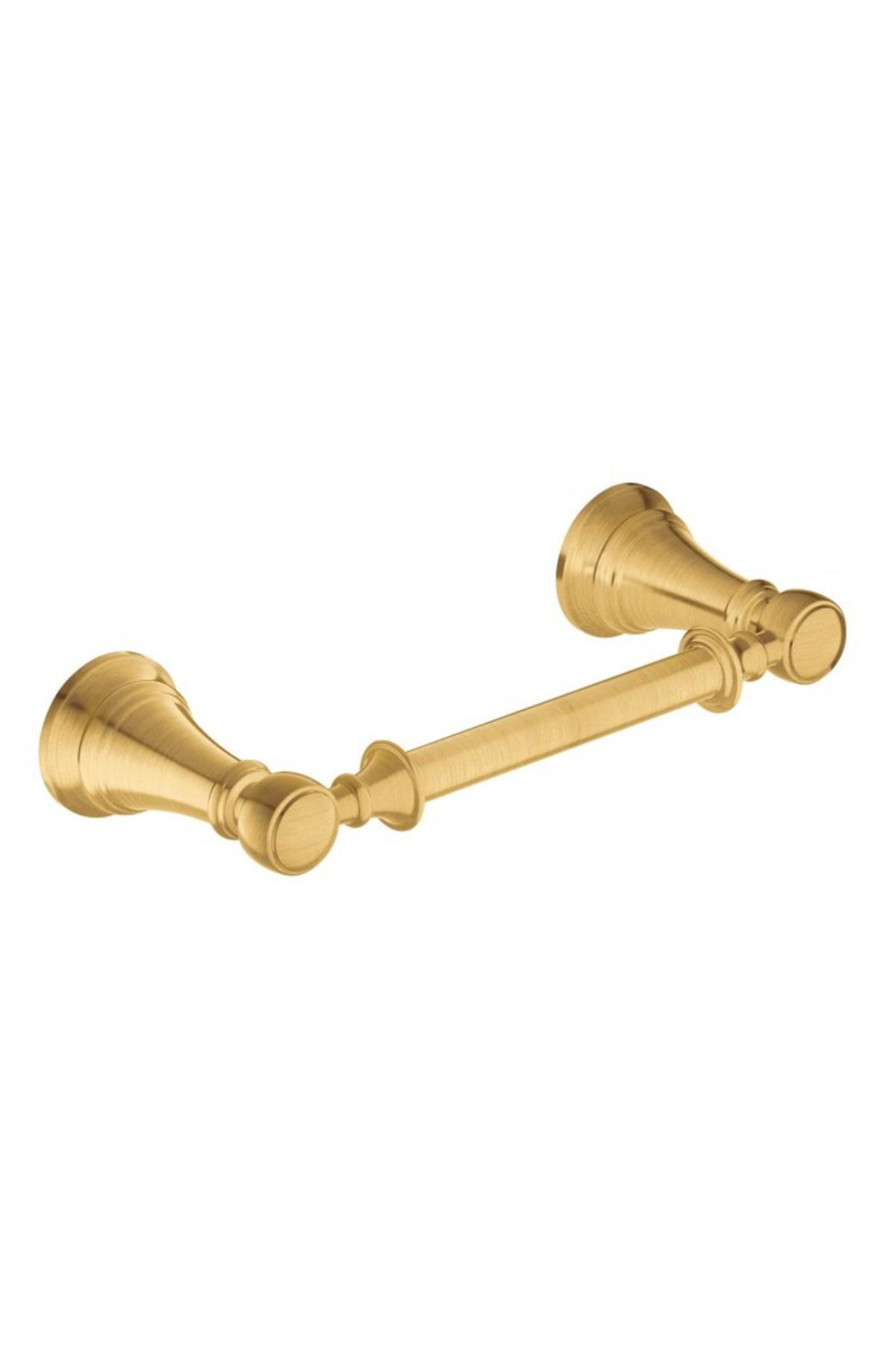 Weymouth Brushed Gold Wall Mount Pivot Toilet Paper Holder