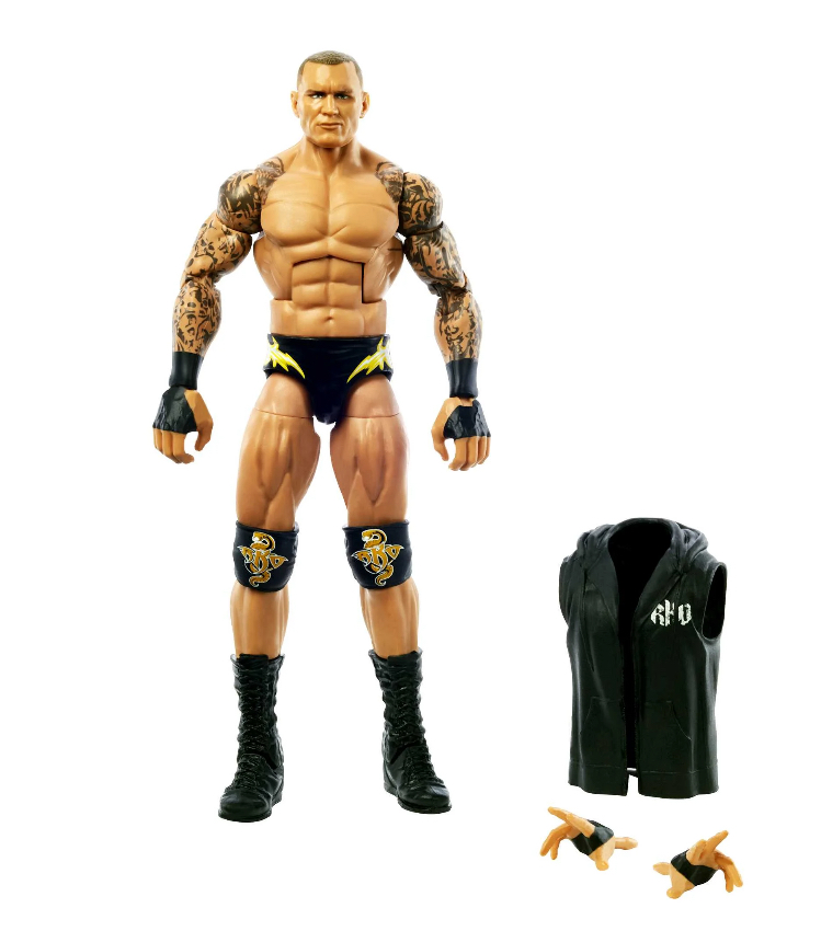 WWE Top Picks Elite Collection Randy Orton Superstar Action Figures & Accessories, Posable Collectibles (6-inch)