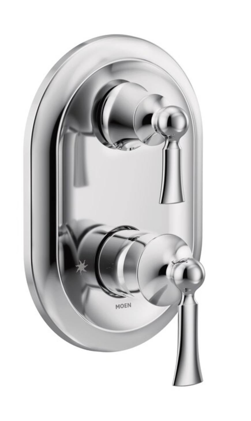 Wynford Chrome 2-handle Shower Faucet (Valve Not Included)